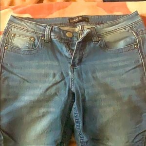 Woman’s jeans flare